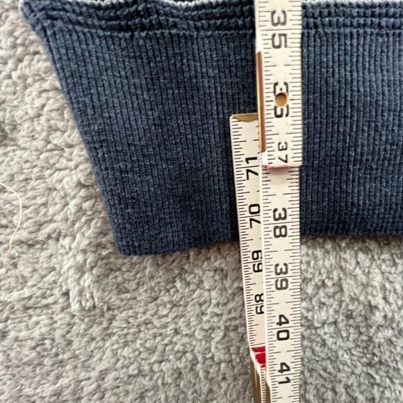 NEW prAna Milani Henley navy nautical striped sweater dress women’s Small - Picture 6 of 14